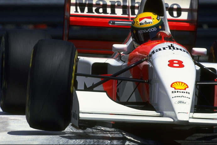 Ayrton Senna at Monaco