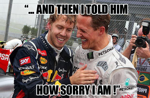 Seb's apology to Mark Webber